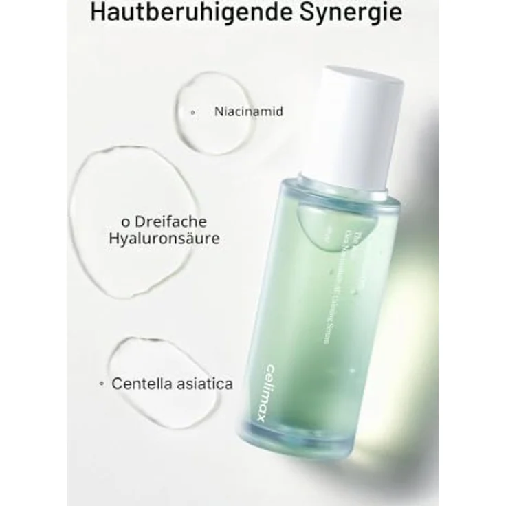 celimax The Real Cica Niacinamide AC Calming Serum, beruhigendes Gesichtsserum für empfindliche, zu Akne neigende Haut, 40 ml – Bild 4