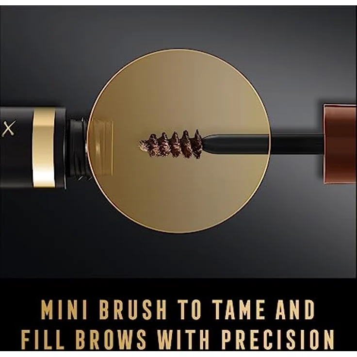 Max Factor 2000 Calorie Volumising Brow Sculpt Gel, Long-Lating, Plumped & Fuller-Looking Brows, Waterproof, Smudge-Proof, Shapes & Intensifies, 002 Soft Brown, 4.5 ml – Bild 5