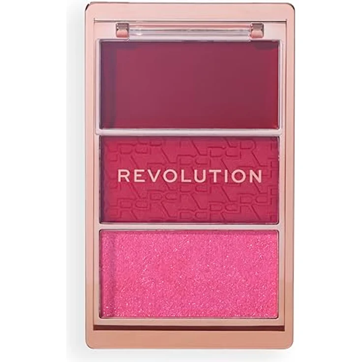 Revolution Icon Palette Blush, Rouge 2,8 g für einen strahlenden Teint – Bild 1