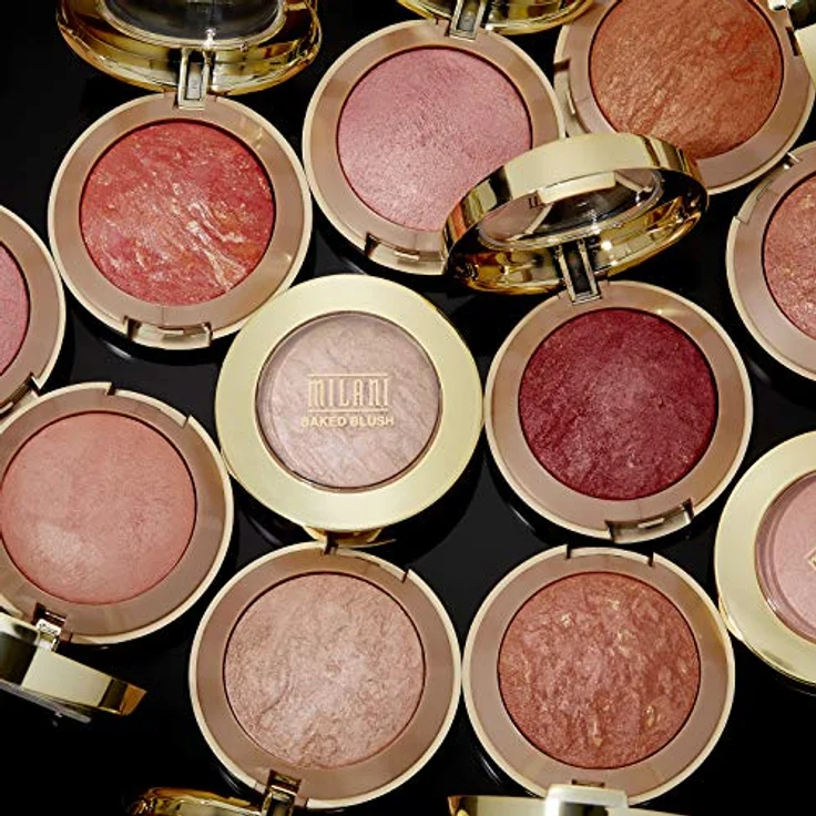 Milani Baked Blush 3,5 g 15 - Sunset Passione, hochpigmentiertes Rouge mit natürlichem Glow – Bild 5