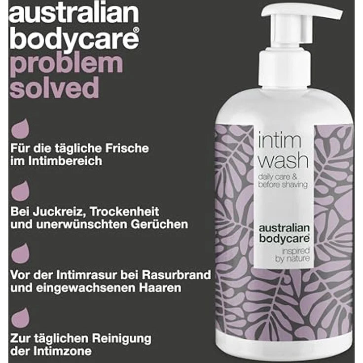 Australian Bodycare Tea Tree Oil sanftes Intim-Reinigungsgel für Damen, pH-neutral, 500 ml – Bild 3