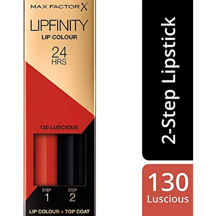 Max Factor Lippenstifte Lipfinity Lippenstift 130 Luscious 4.0 g – Bild 2