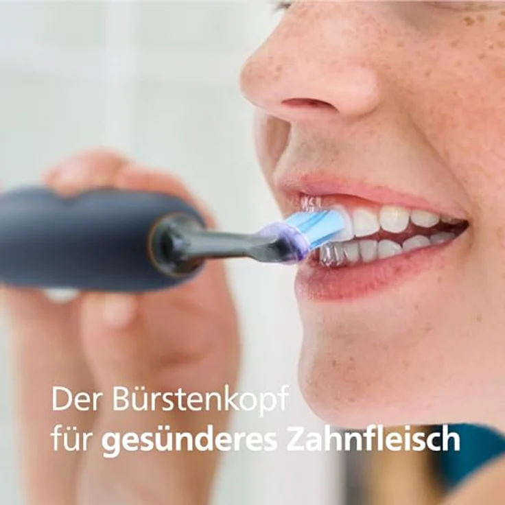 Philips Sonicare G3 Premium Gum Care, Original Ersatzbürstenköpfe, 7x gesünderes Zahnfleisch, schwarz, 6er-Pack, HX9056/88 – Bild 2