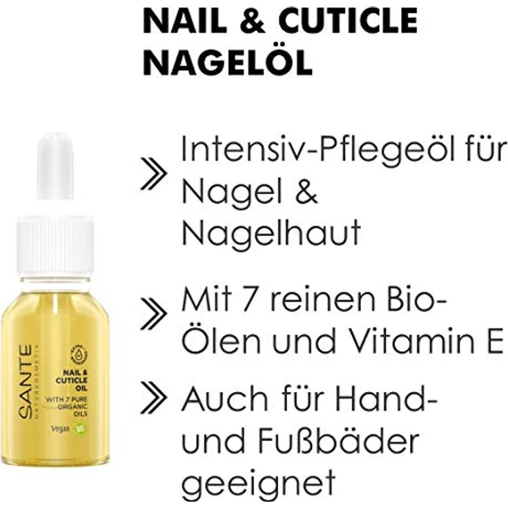 Sante Nail & Cuticle Oil 15 ml, für gepflegte Nägel – Bild 4
