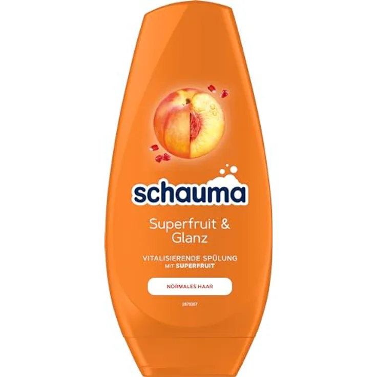 Schauma Vitalisierende Spülung mit Superfruit, 250ml für normales Haar, vegan und silikonfrei