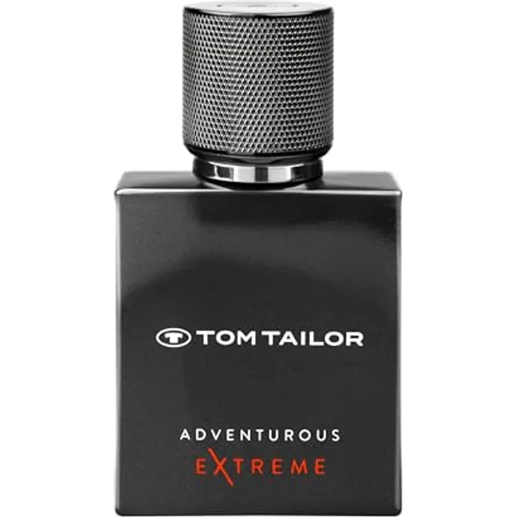 Tom Tailor® Adventurous Extreme Eau de Toilette Natural Spray, maskulines Duftkonzept in metallischer Anthrazit-Lackierung mit rotem EXTREME-Element – Bild 5