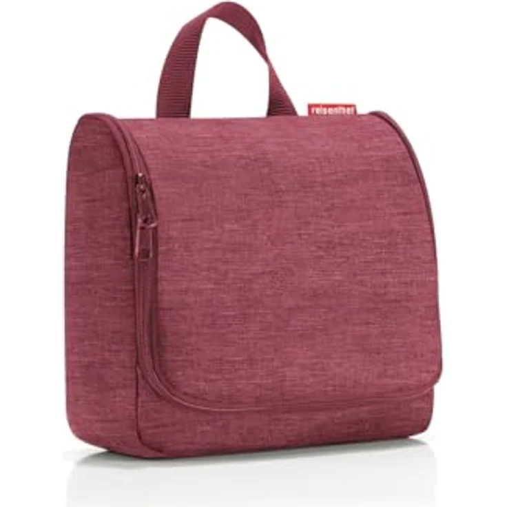 REISENTHEL® toiletbag twist, Kosmetiktasche in maroon mit Haken zum Aufhängen, wasserabweisend, 3L Volumen – Bild 2