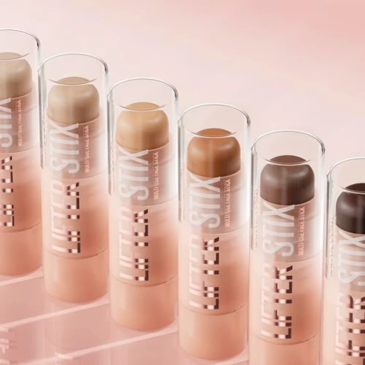 Maybelline Lifter Stix Foundation, vielseitiger Gesichtsstick für natürlichen Look, 6 g, verfügbar in 18 Farbtönen – Bild 10
