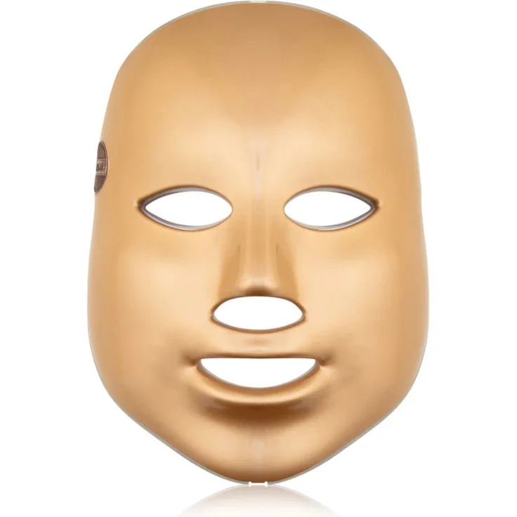 PALSAR7 LED Mask Face Gold, LED-Behandlungsmaske für das Gesicht mit Lichttherapie zur Hautverbesserung, 1 St.