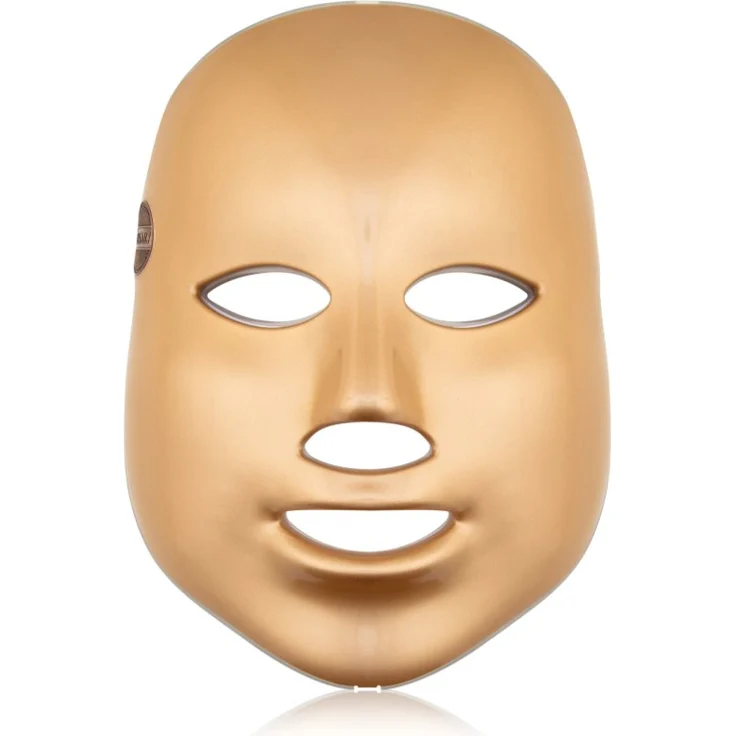 PALSAR7 LED Mask Face Gold, LED-Behandlungsmaske für das Gesicht mit Lichttherapie zur Hautverbesserung, 1 St.