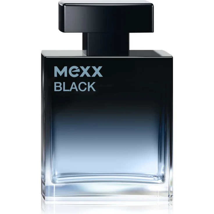 Mexx Black New, Eau de Parfum für Herren, 50 ml, holziger Duft für besondere Anlässe