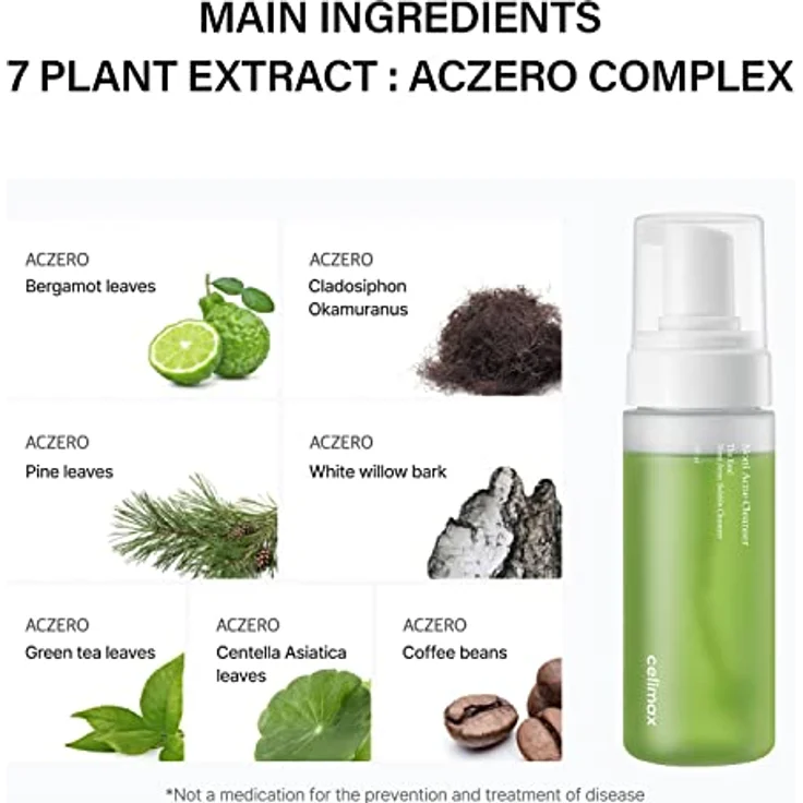 celimax The Real Noni Reinigungsschaum zur Talgreduzierung für fettige und Mischhaut, 155 ml – Bild 4