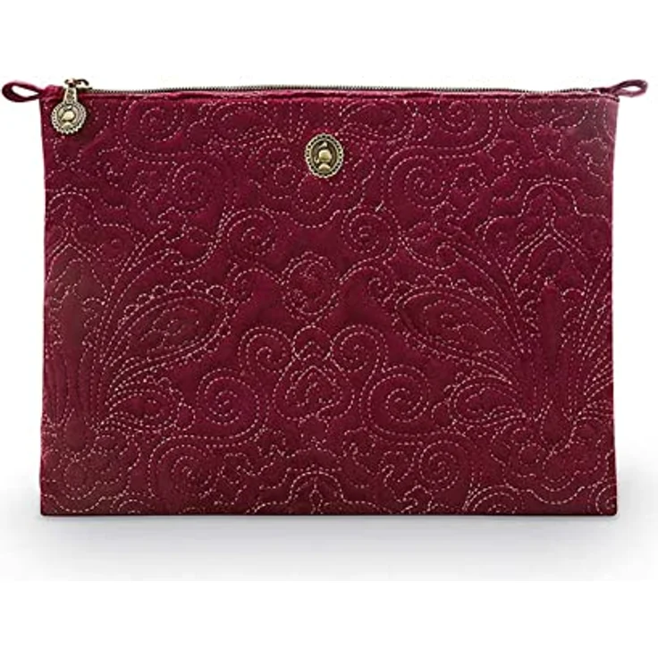 Pip Studio Kosmetiktasche Gross | Red - 30 x 22 x 1 – Bild 1