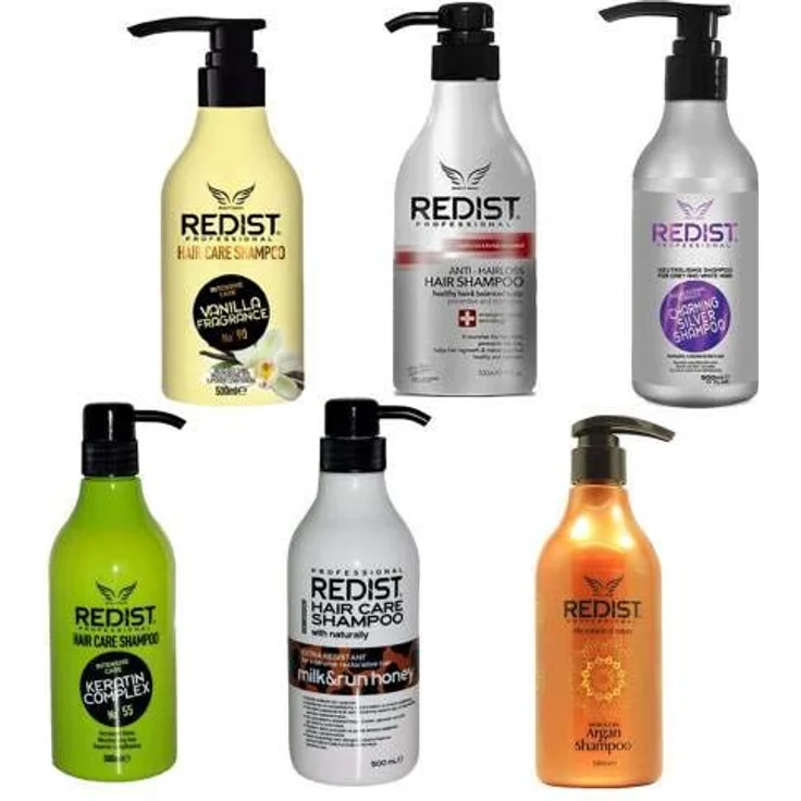Redist Hair Care Shampoo AntiFade Complex 1000ml Haarpflege Shampoo frei von Salz, Parabene , Silikon und SLS – Bild 3