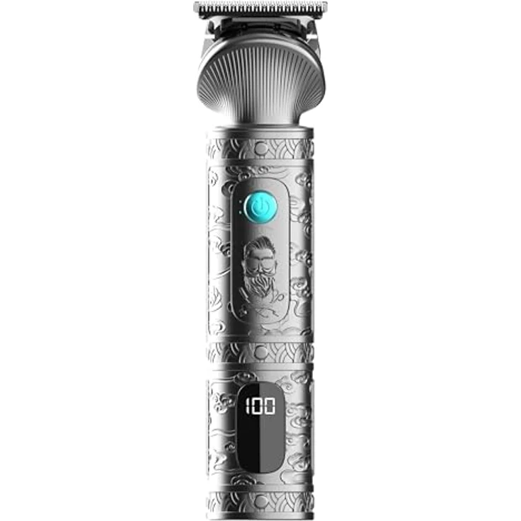 Cecotec PrecisionCare Samurai, Haarschneider 6 in 1 mit Edelstahl-Klingen, 170 Min Akkulaufzeit, 6500 U/min, kabellos und kabelgebunden – Bild 2