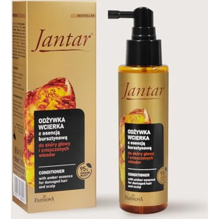 Farmona Jantar Conditioner-Lotion mit Amber-Essenz, 100 ml, für Kopfhaut und geschädigtes Haar – Bild 6