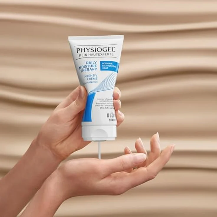 Physiogel Daily Moisture Therapy Intensiv Creme 150 ml - regenerierende Feuchtigkeitscreme für trockene Haut - spendet intensive Feuchtigkeit – Bild 2