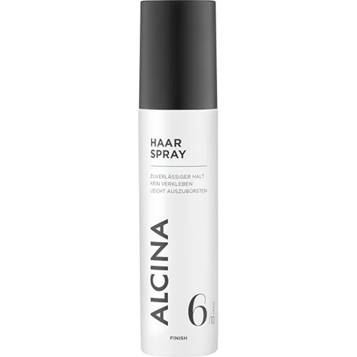 ALCINA Haar Spray, aerosolfreies Pumpspray mit elastischem Halt, schnelltrocknend, auskämmbar, 125 ml, für alle Haartypen, langanhaltender Schutz bei Wind & Feuchtigkeit – Bild 1