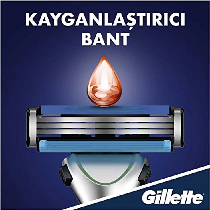 Gillette Sensor 3 Sensitive Rasierklingen, 6er Pack mit Griff – Bild 5