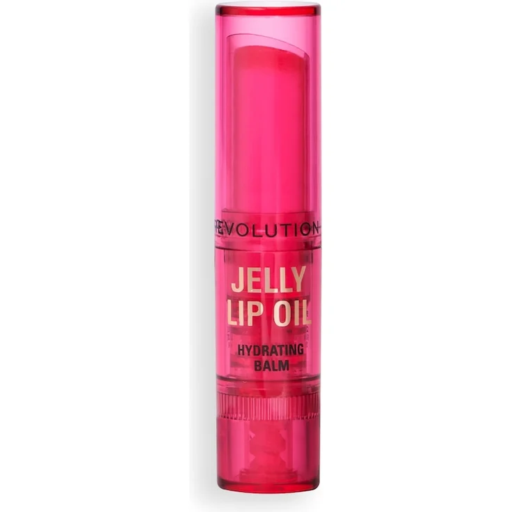 Revolution Jelly Lip Oil Hydrating Balm Lipgloss, 2,4 g - Pflege für volle Lippen
