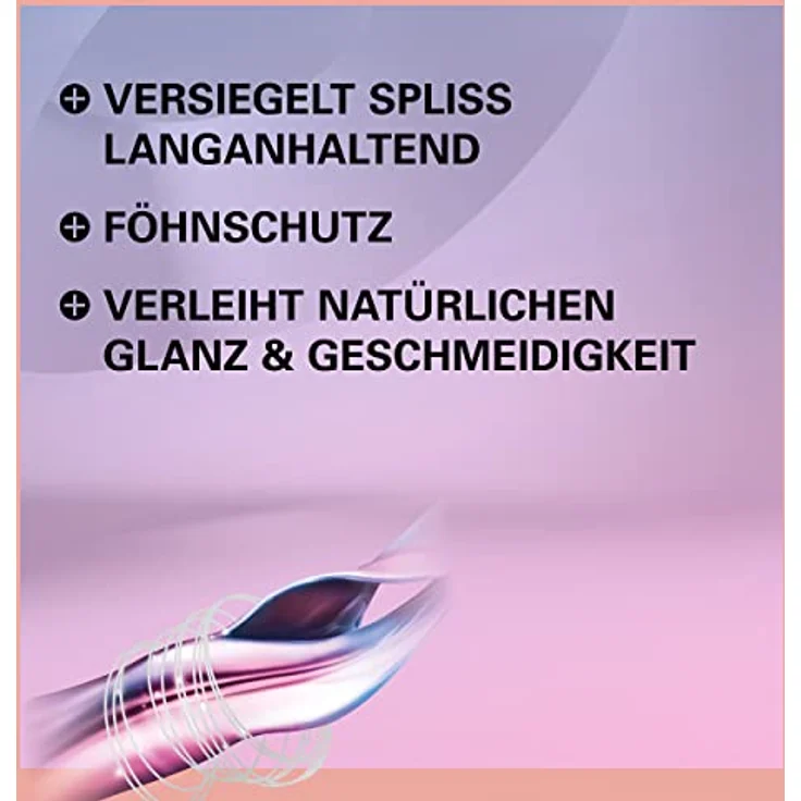 Gliss Kur Serum Anti-Spliss Wunder (75 ml), Haarserum bietet langanhaltende Splissversiegelung und schützt das Haar während des Föhnens – Bild 2