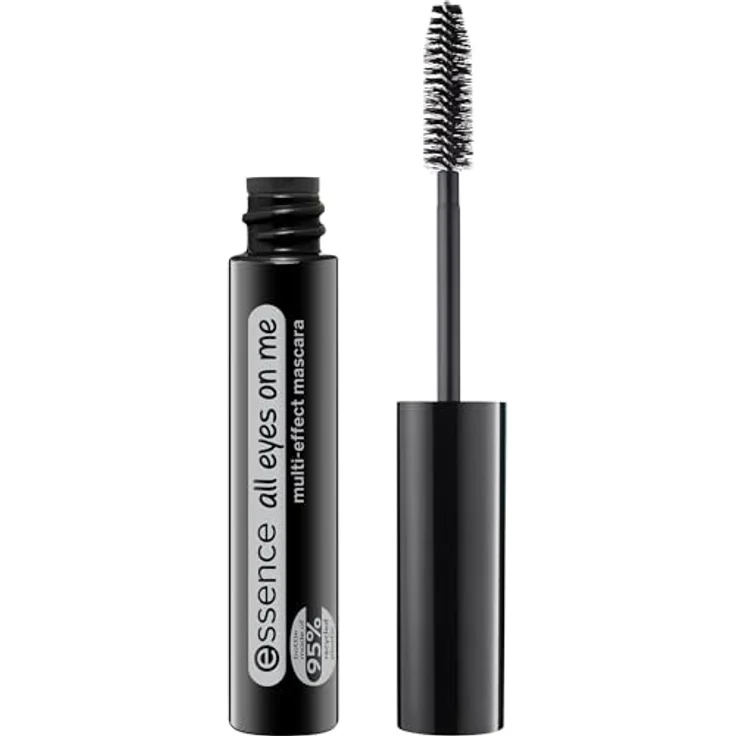 Essence All Eyes On Me Multi-Effect Wimperntusche Nr. 01 Soft Black 8 ml – Bild 2