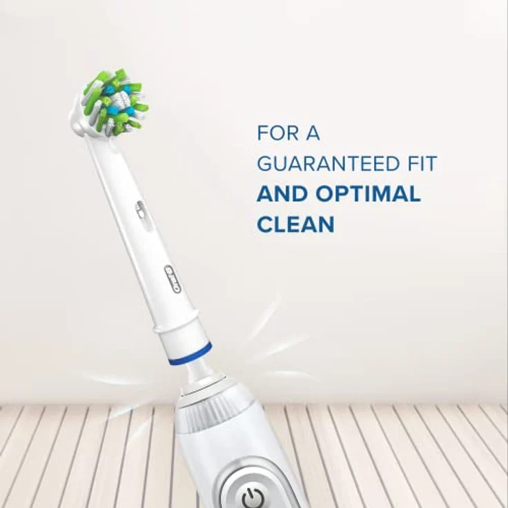 Oral-B CrossAction Bürstenkopf, 8 Stück, Elektro-Bürste, mit CleanMaximiser Technologie, Weiß – Bild 6