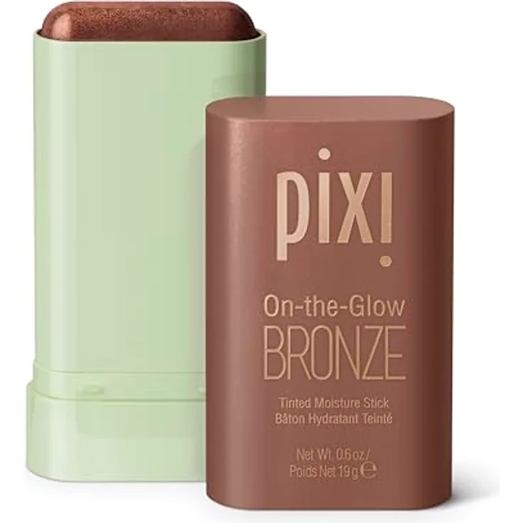 Pixi Teint On The Glow Bronze Tinted Moisturizer Stick, bronzefarbener Feuchtigkeitspflege-Stick für Damen, 19 g
