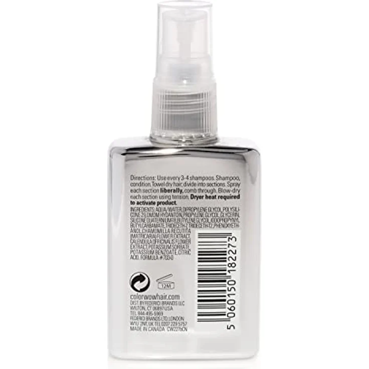 Color Wow Dream Coat Anti Frizz Spray für superglattes Haar, Hitzeschutz für Haare hält bis zu 3 Haarwäschen, Glanzspray für geschmeidige Haare, 50ml – Bild 2