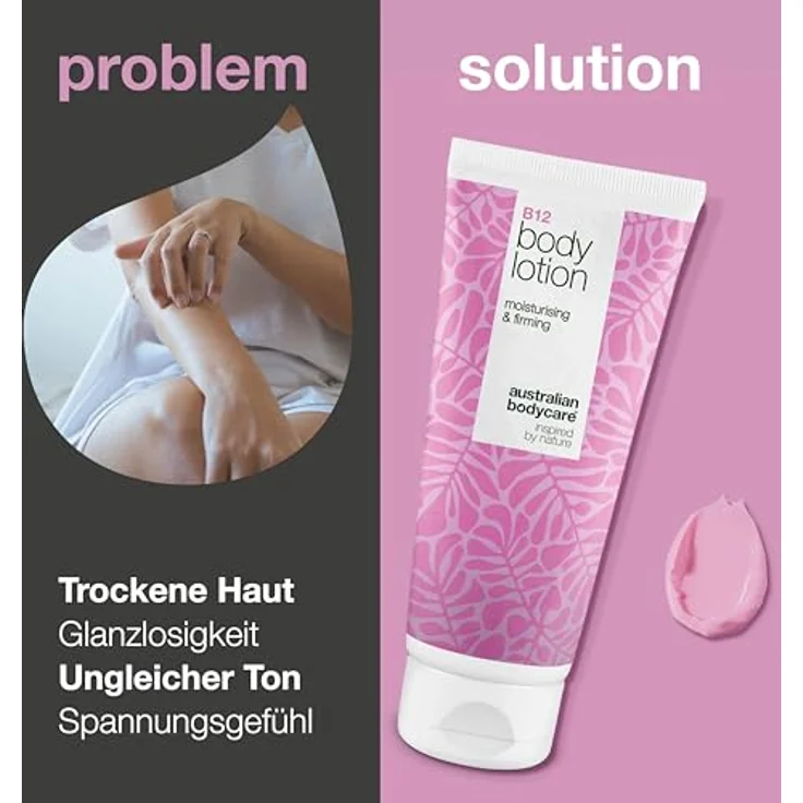 Australian Bodycare B12 revitalisierende Bodymilch, 200 ml, feuchtigkeitsspendend, intensiv pflegend, für Damen – Bild 2