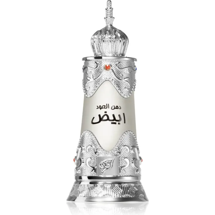 Afnan Dehn Al Oudh Abiyad, parfümiertes Öl Unisex, 20 ml, orientalischer Zitrus- und Moschusduft