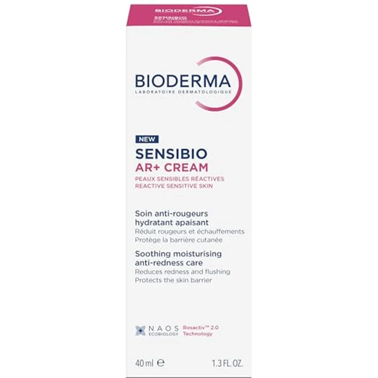 Bioderma Sensibio Ar, Dermatologische Gesichtspflege gegen Rötungen, beruhigt und spendet empfindlicher Haut, 40 ml – Bild 2