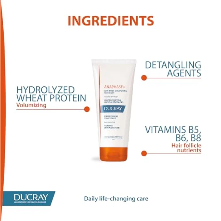 Ducray Anaphase Soin Après-Shampooing Fortifiant Conditioner 200 ml – Bild 2