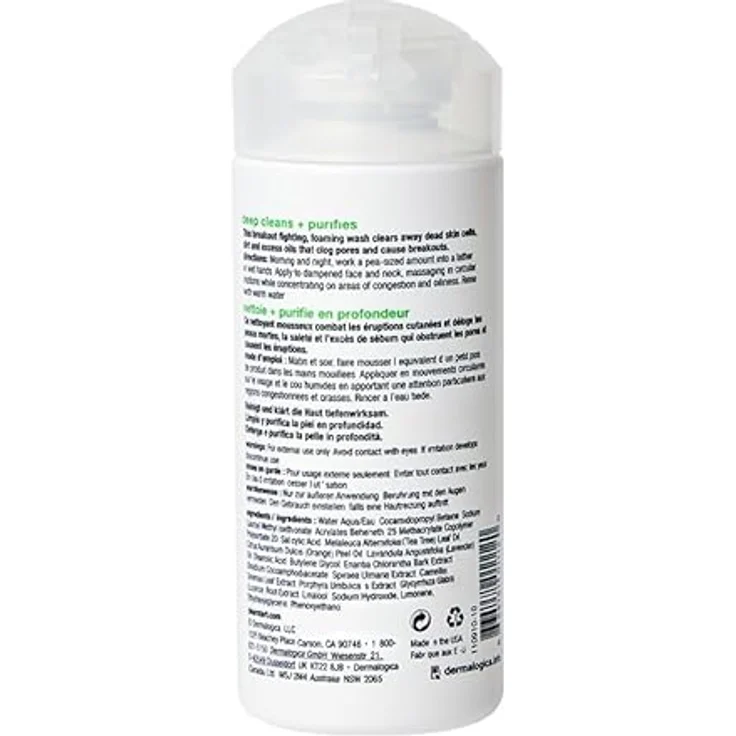 Dermalogica Clearstart Breakout Clearing Foaming Wash 177 ml, Textur: Creme  – Bild 2