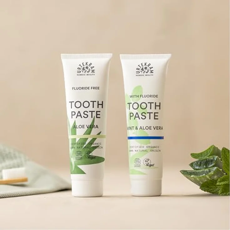 Urtekram Aloe Vera Toothpaste 75ml – Bild 7