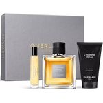 Guerlain L'homme Ideal Geschenkset, Eau de Toilette 100 ml & Duschgel 75 ml, holzig-aromatischer Duft