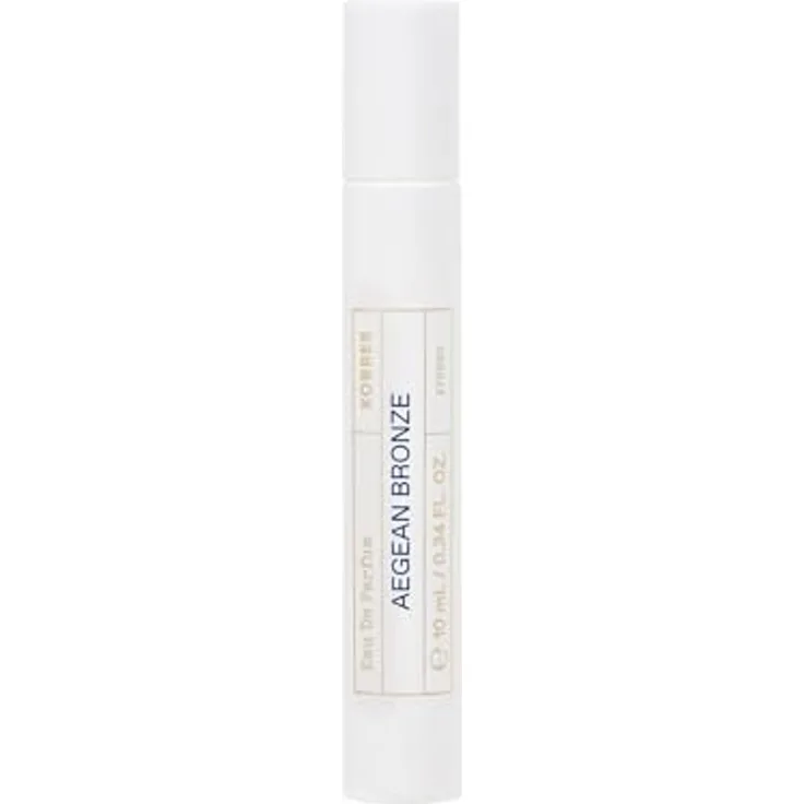 KORRES Aegean Bronze Eau de Parfum für Damen, Deluxe Reisegröße, Roll-on für unterwegs, warmer Amber- und Sommerduft, mit Bergamotte, Vanille & gebranntem Zucker, vegan, 10 ml