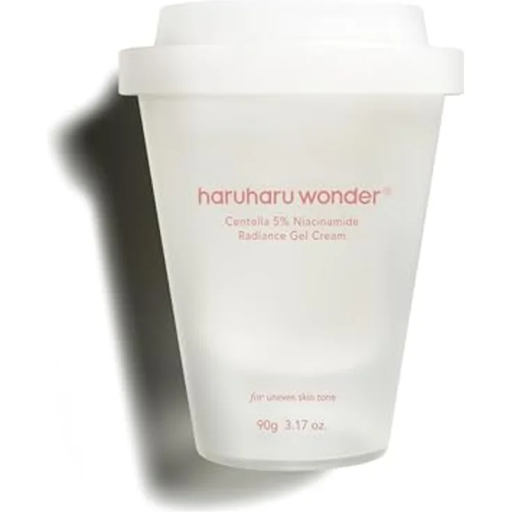 HARUHARU wonder Centella 5% Niacinamide Radiance Gel Cream, All-in-One Feuchtigkeitspflege für strahlenden Teint, 3.17 fl. Oz.