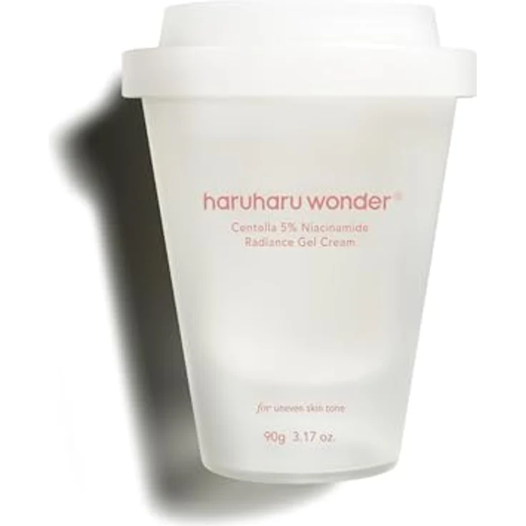 HARUHARU wonder Centella 5% Niacinamide Radiance Gel Cream, All-in-One Feuchtigkeitspflege für strahlenden Teint, 3.17 fl. Oz. – Bild 1