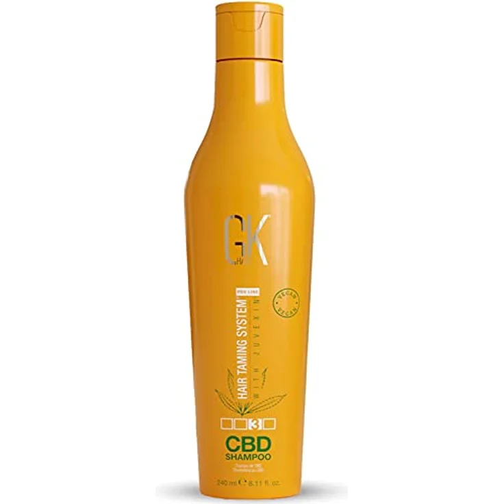 GK Hair CBD Shampoo, intensives, nährendes Shampoo mit CBD, 240 ml, für Damen – Bild 1