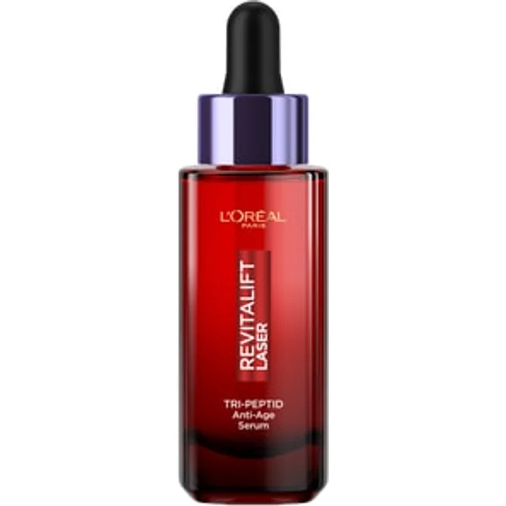 L'Oréal Paris Revitalift Laser Tri-Peptid Anti-Age Serum, Gesichtsserum mit Hyaluronsäure und Vitamin C, 30 ml