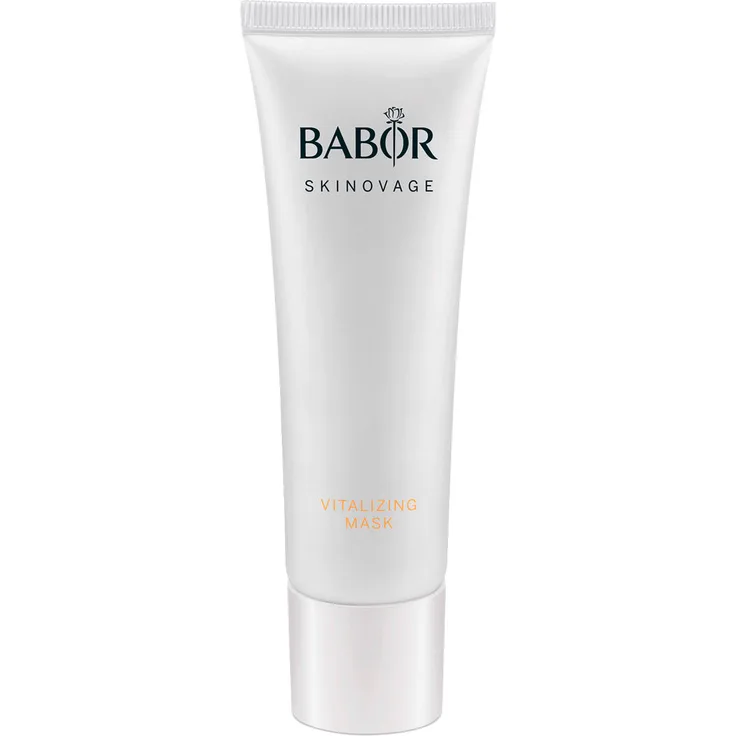 BABOR SKINOVAGE Vitalizing Mask, 50 ml Gesichtsmaske zur Belebung fahler Haut mit ATP, Algin und Papaya Extrakt