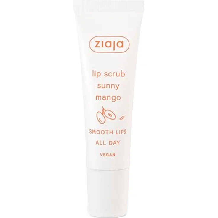 Ziaja Sunny Mango, Lippen-Zuckerpeeling mit feuchtigkeitsspendenden Eigenschaften, 12 ml – Bild 1