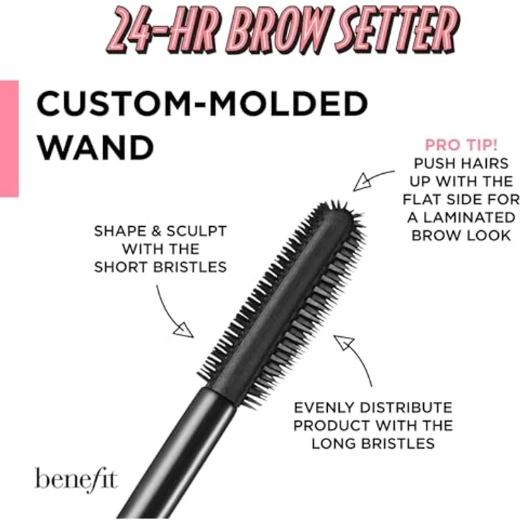 Benefit Augen Augenbrauen Augenbrauengel 24-HR Brow Setter Mini 3,50 ml – Bild 4