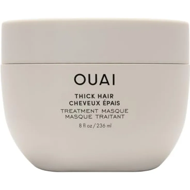 OUAI Behandlungsmaske – feuchtigkeitsspendende Haarmaske für dickes Haar, repariert & stärkt, 236 ml – frei von Parabenen & Phthalaten