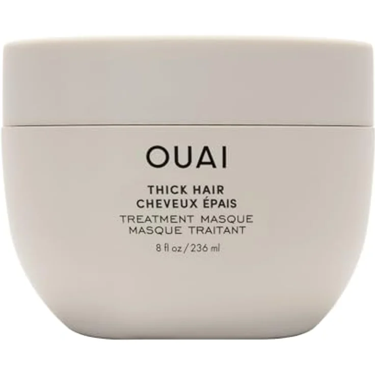 OUAI Behandlungsmaske – feuchtigkeitsspendende Haarmaske für dickes Haar, repariert & stärkt, 236 ml – frei von Parabenen & Phthalaten – Bild 1