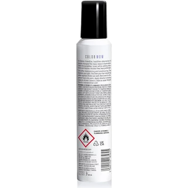 Color Control Purple Toning And Styling Foam 200 ml – Bild 2