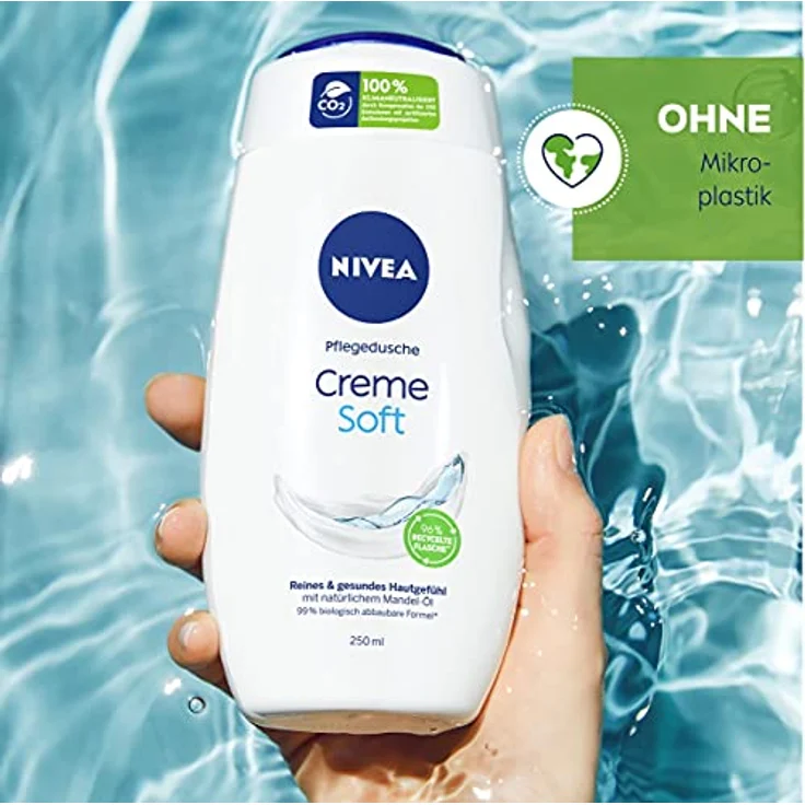 Nivea Cremedusche Creme Soft Pflegedusche Mit Mandel Öl 250 ml - Preisvergleich – Bild 3
