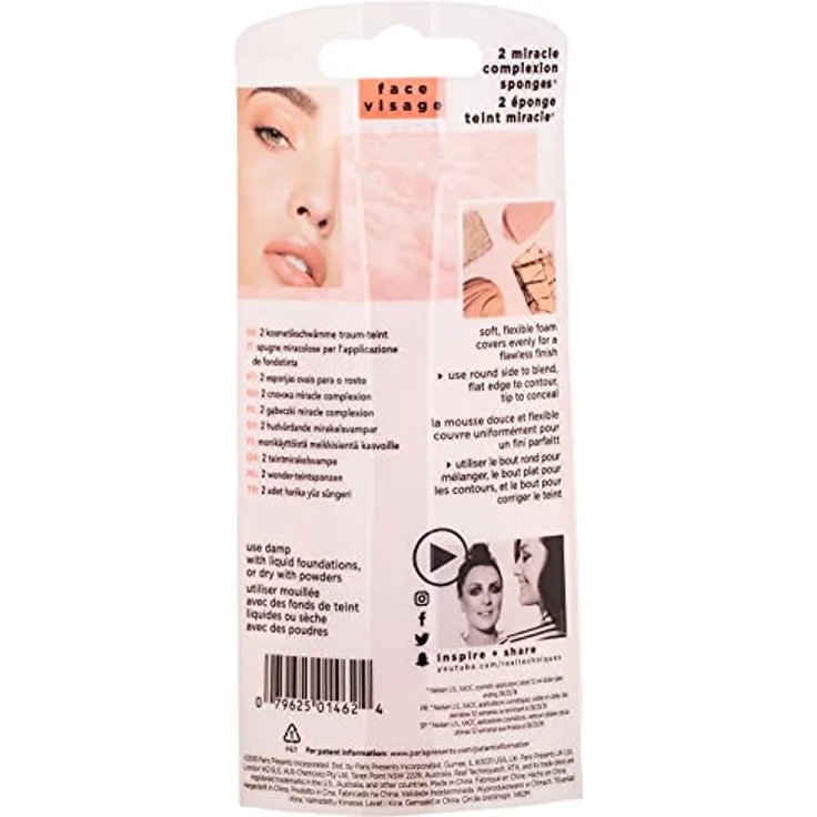 Real Techniques Base Miracle Complexion Sponges Set Dekorative Kosmetik Make-up Accessoires – Bild 2