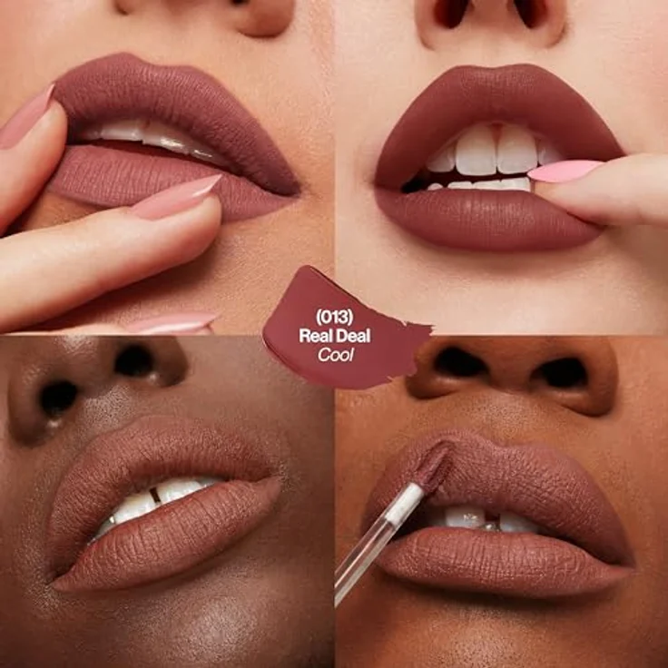 Revlon Cosmetics ColorStay™ Limitless Matte, langanhaltender Lippenstift mit mattierendem Effekt, Farbton 013 Real Deal, 5 ml – Bild 2